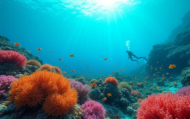沖縄のサンゴ礁